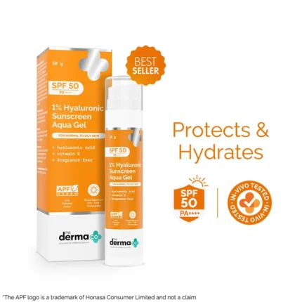 Dermaco 1%Hyaluronic sunscreen Aqua gel