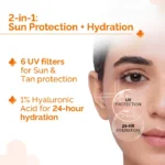 Dermaco 1%Hyaluronic sunscreen Aqua gel (Copy) - Image 2