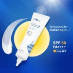 Plum 2% rice water Niacinamide hybrid sunscreen